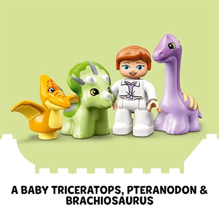 Lego Duplo Jurassic World Dinosaur Nursery - 27 Pieces - 6332166 - Zrafh.com - Your Destination for Baby & Mother Needs in Saudi Arabia