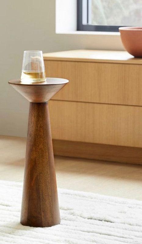 Home side table - brown - 110113964 - Zrafh.com - Your Destination for Baby & Mother Needs in Saudi Arabia