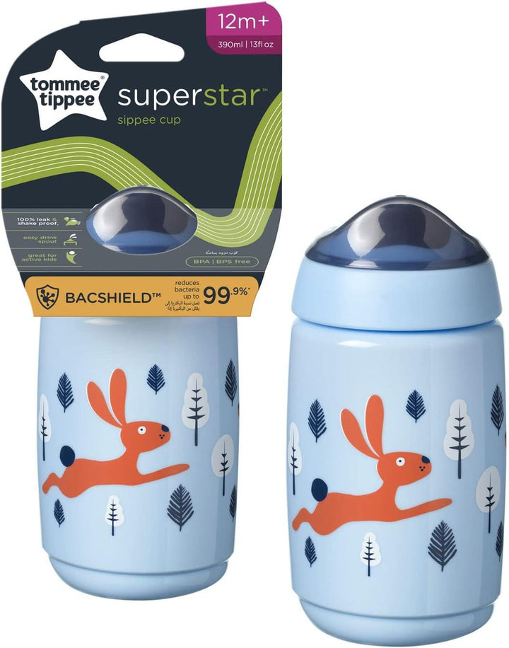 Tommee Tippee Sippee Trainer Cup - 12+ Months - 390 ml - Zrafh.com - Your Destination for Baby & Mother Needs in Saudi Arabia