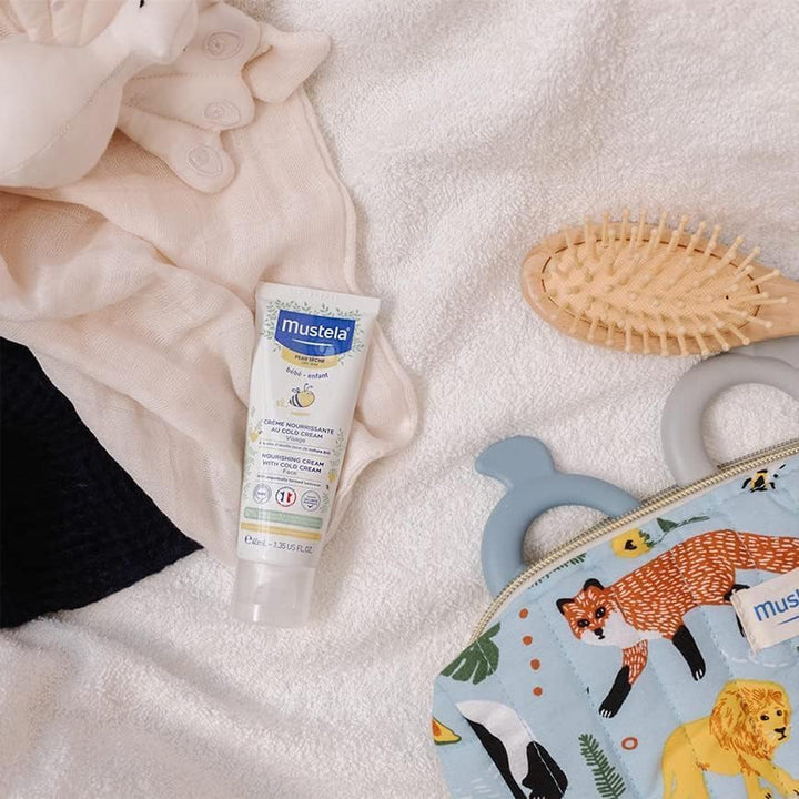 Mustela Nourishing Bebe Face Cream with Cold Baby Cream, 40 ml - Zrafh.com - Your Destination for Baby & Mother Needs in Saudi Arabia