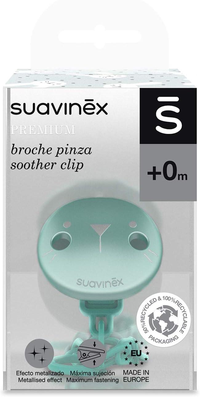 Suavinex Premium Soother Chain HYGGE - Green - Zrafh.com - Your Destination for Baby & Mother Needs in Saudi Arabia