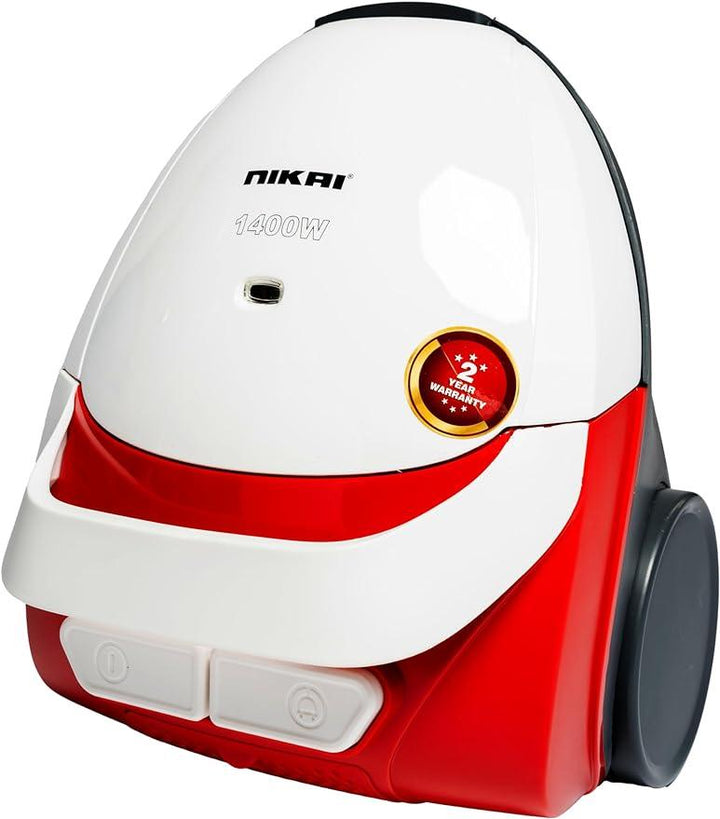 Nikai Vacuum Cleaner - 1400 W -NVC2302A1 - Zrafh.com - Your Destination for Baby & Mother Needs in Saudi Arabia