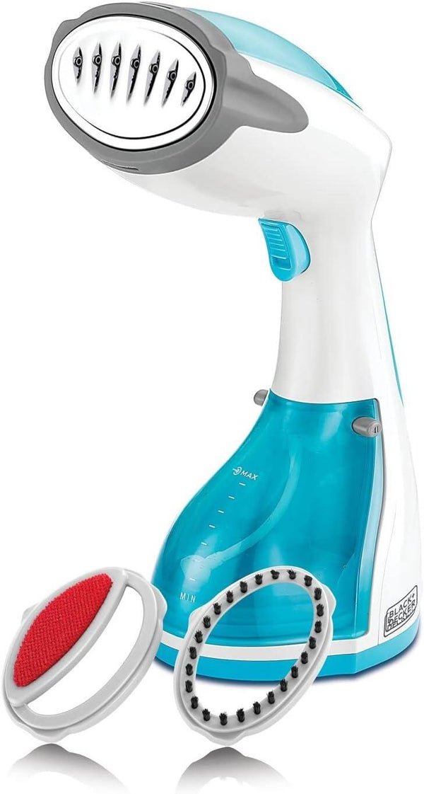 Black&Decker 0.26 Litre Handheld Garment Steamer with Anti-Drip Feature HST1200-B5 - Zrafh.com - Your Destination for Baby & Mother Needs in Saudi Arabia
