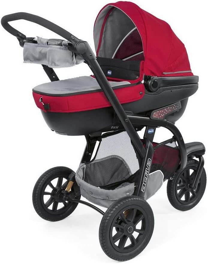 Chicco TRIO ACTIVE WITH KIT CAR SEAT RED BERRY - ZRAFH