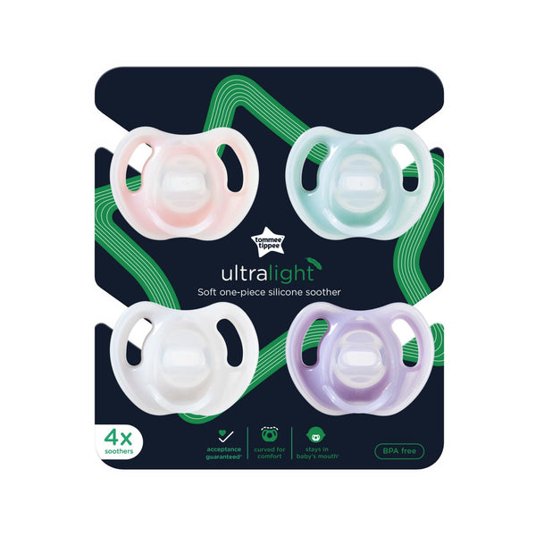 Tommee Tippee Ultra Light Soother - Girl - 0-6 Months