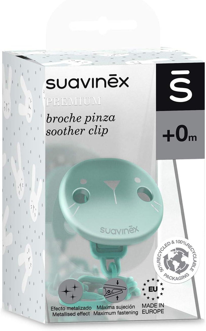 Suavinex Premium Soother Chain HYGGE - Green - Zrafh.com - Your Destination for Baby & Mother Needs in Saudi Arabia