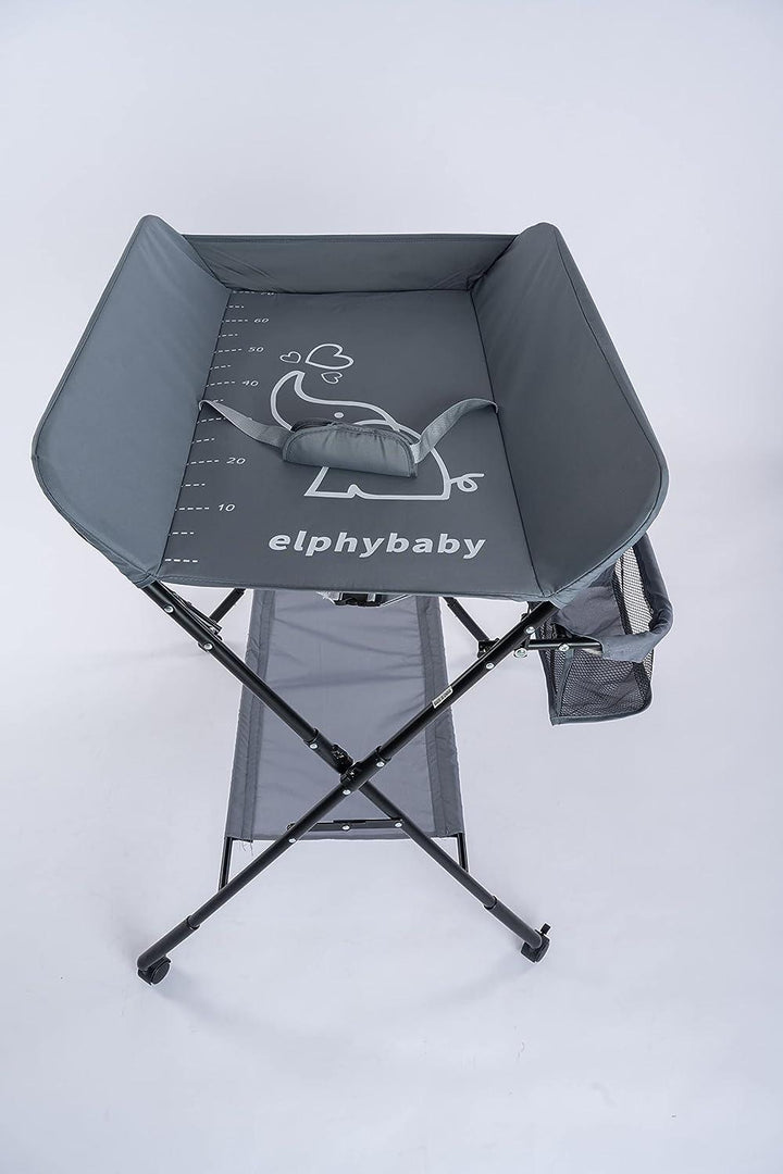 Elphybaby Baby Changing Table - Gray - ZRAFH