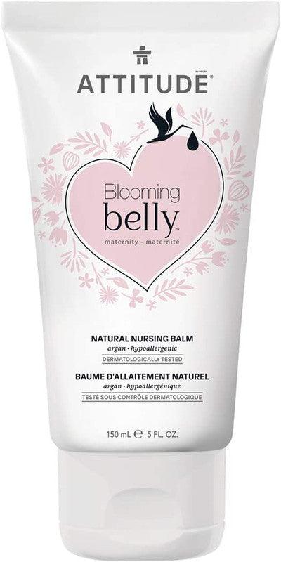 ATTITUDE Blooming Belly, Hypoallergenic Natural Pregnancy-Safe Nursing Balm, 150 ml - Zrafh.com - Your Destination for Baby & Mother Needs in Saudi Arabia