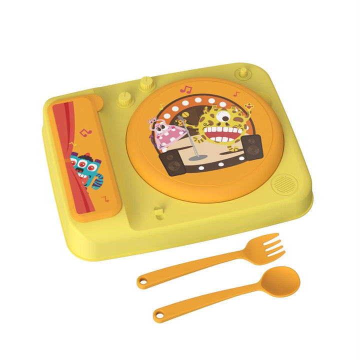 Gramophone Children's Separated Food Plate Set - Zrafh.com - Your Destination for Baby & Mother Needs in Saudi Arabia