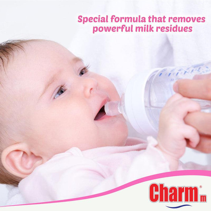 Charmm Baby Bottle, Toy Cleanser 750ml (Pack of 3) 9 x 6.7 x 20.7 - Zrafh.com - Your Destination for Baby & Mother Needs in Saudi Arabia