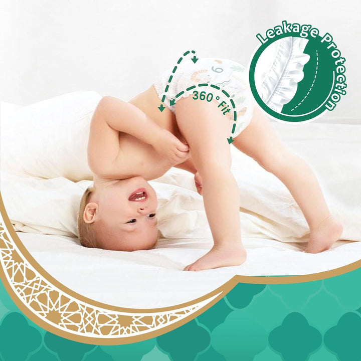 Makuku Premium Diapers ProCare Pant Style Disposable Diapers, Size 4, Large, 9-14KG, 84 Pieces - Zrafh.com - Your Destination for Baby & Mother Needs in Saudi Arabia