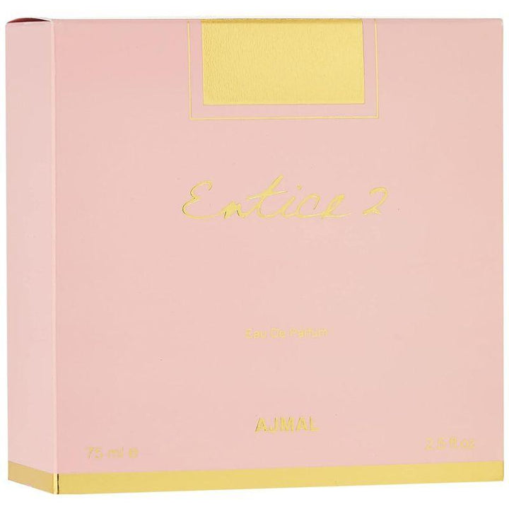 Ajmal Entice 2 For Women - Eau De Parfum - 75 ml - Zrafh.com - Your Destination for Baby & Mother Needs in Saudi Arabia