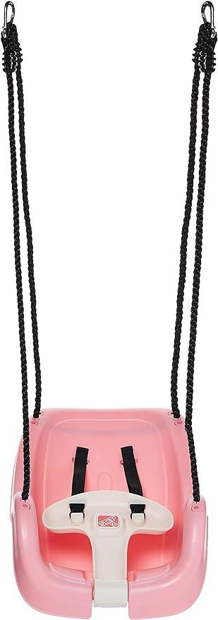 Step2 Infant To Toddler Swing Seat,Pink - Zrafh.com - Your Destination for Baby & Mother Needs in Saudi Arabia