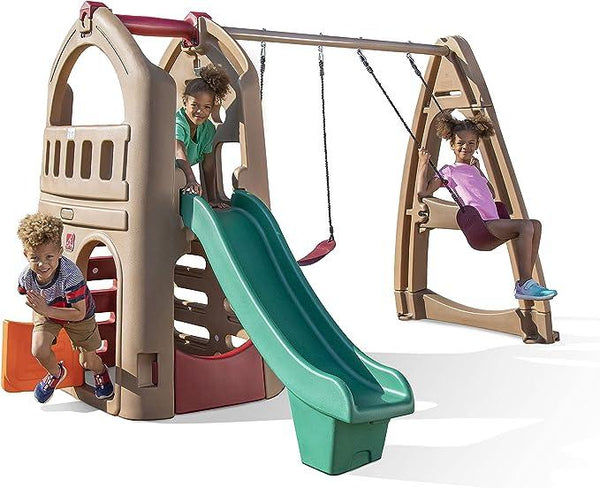 Step2 Naturally Playful Playhouse Climber & Swing Set Extension - Zrafh.com - Your Destination for Baby & Mother Needs in Saudi Arabia