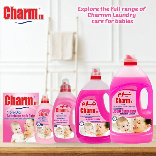 Charmm Non-Bio Detergent Powder Babies Laundry 2kg -7.8 x 18.6 x 23.2 - Zrafh.com - Your Destination for Baby & Mother Needs in Saudi Arabia