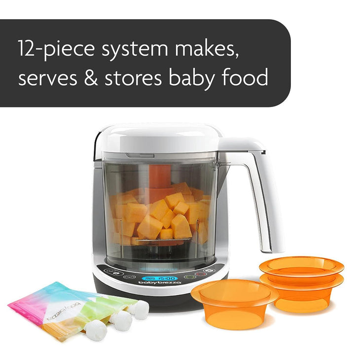 Baby Brezza One Step Baby Food Maker Deluxe BRZ00141 - Zrafh.com - Your Destination for Baby & Mother Needs in Saudi Arabia