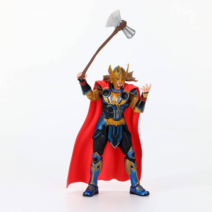 Marvel Legends Series Thor: Love and Thunder Thor Action Figure 6-inch Collectible Toy, 3 Accessories - ZRAFH