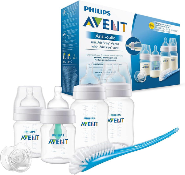 Philips Avent Anticolic Nb Starter Set With Airfree Vent-SCD807/00 - Zrafh.com - Your Destination for Baby & Mother Needs in Saudi Arabia