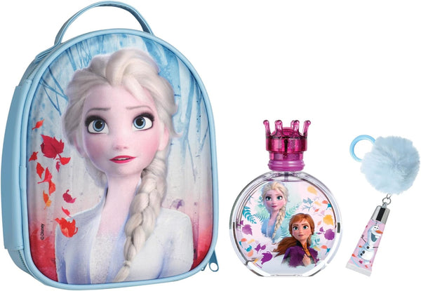 Disney Frozen II Perfume Set with Bag (Eau De Toilette 100 ml + Lipgloss)