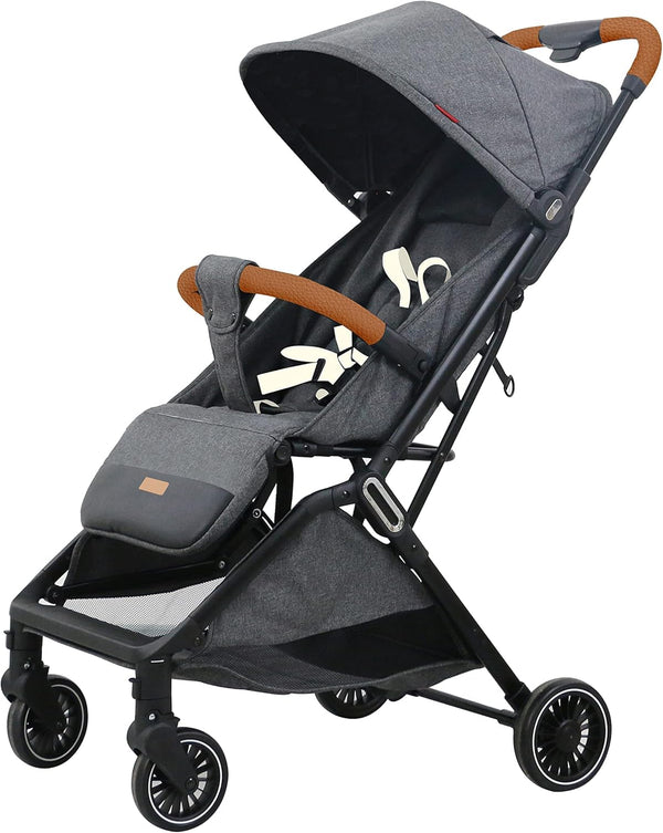 Amla Care Luxury Baby Stroller ST412 -Brown