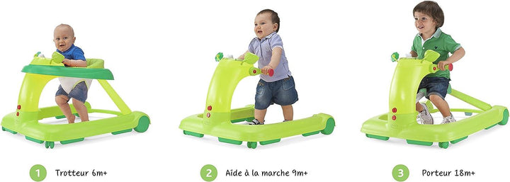 Chicco  Band Baby Walker Green Wave - Zrafh.com - Your Destination for Baby & Mother Needs in Saudi Arabia