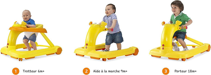 Chicco 123 Baby Walker Yellow - ZRAFH