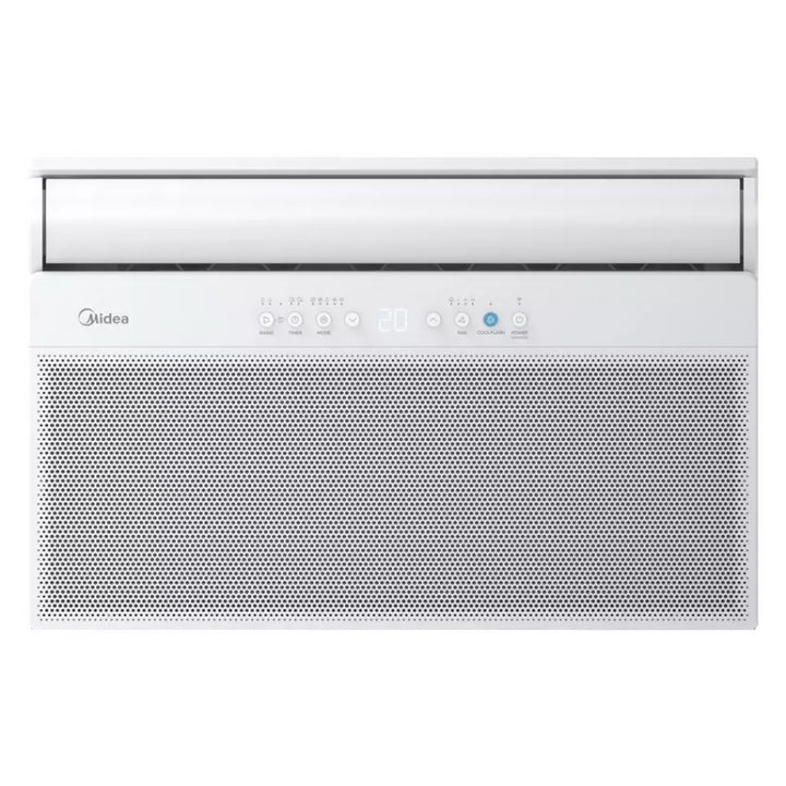 Midea Inverter Window Air Conditioner With Remote - 1.5 Ton - Cold Only - 18000 BTU - White - WDV18CWG - Zrafh.com - Your Destination for Baby & Mother Needs in Saudi Arabia
