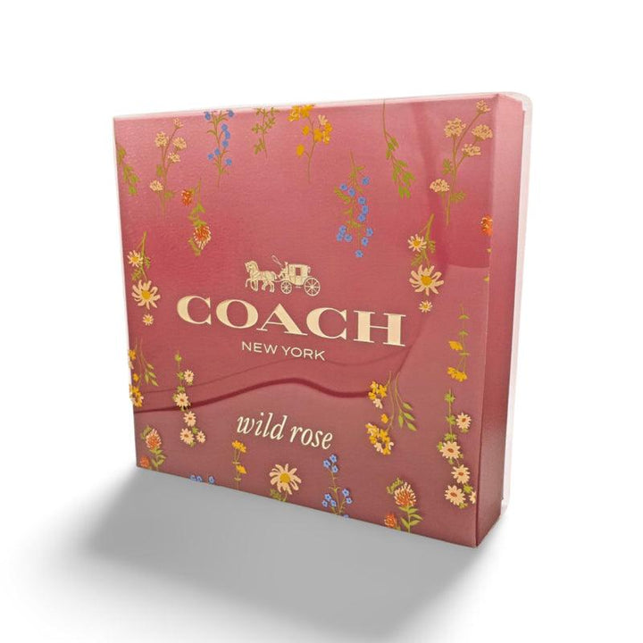 Coach Wild Rose Set For Women (Eau De Parfum 90 ml+Eau De Parfum 7.5 ml+Body Lotion 100 ml) - 3 Pieces - Zrafh.com - Your Destination for Baby & Mother Needs in Saudi Arabia