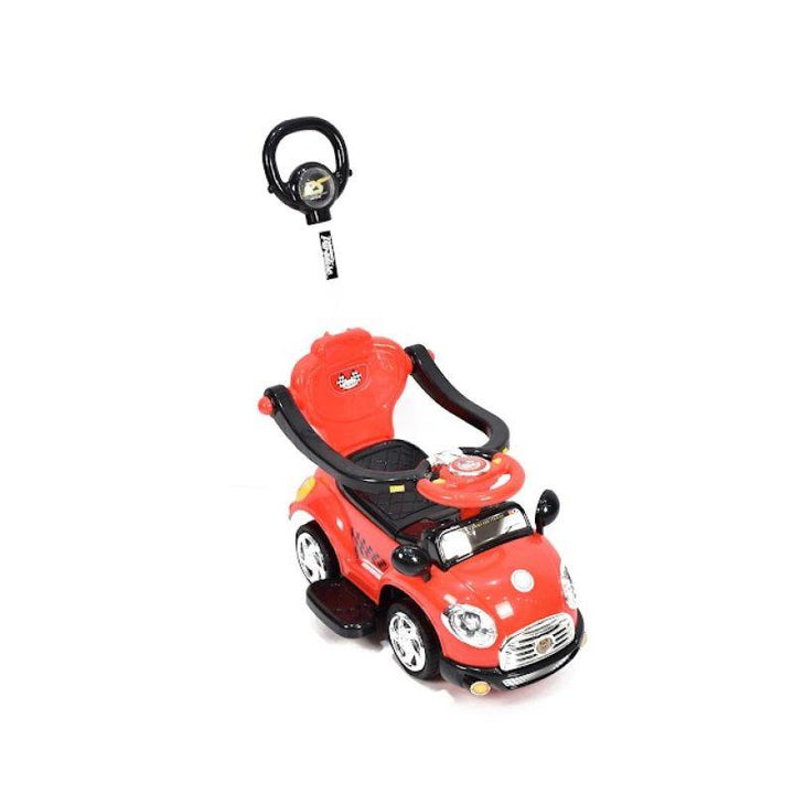 Amla Children Push Car With Music Player And Joystick - 2-4 Years - K401-2 - Zrafh.com - Your Destination for Baby & Mother Needs in Saudi Arabia