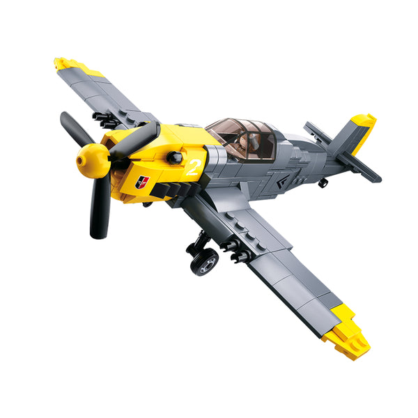 Sluban Bf 109 WWII Airplane Building Kit - 289 Pieces - Zrafh.com - Your Destination for Baby & Mother Needs in Saudi Arabia