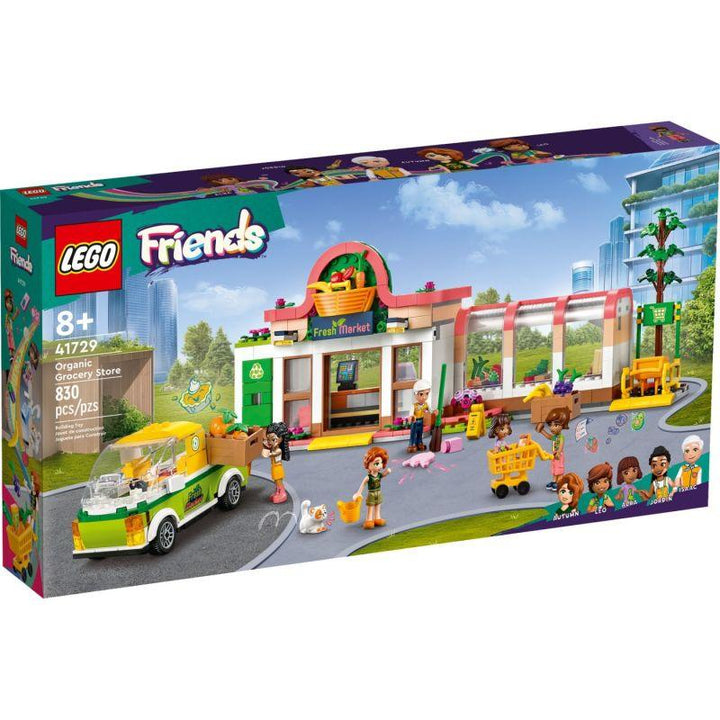 Lego Friends 41729 Organic Grocery Store - 830 Pieces - Zrafh.com - Your Destination for Baby & Mother Needs in Saudi Arabia