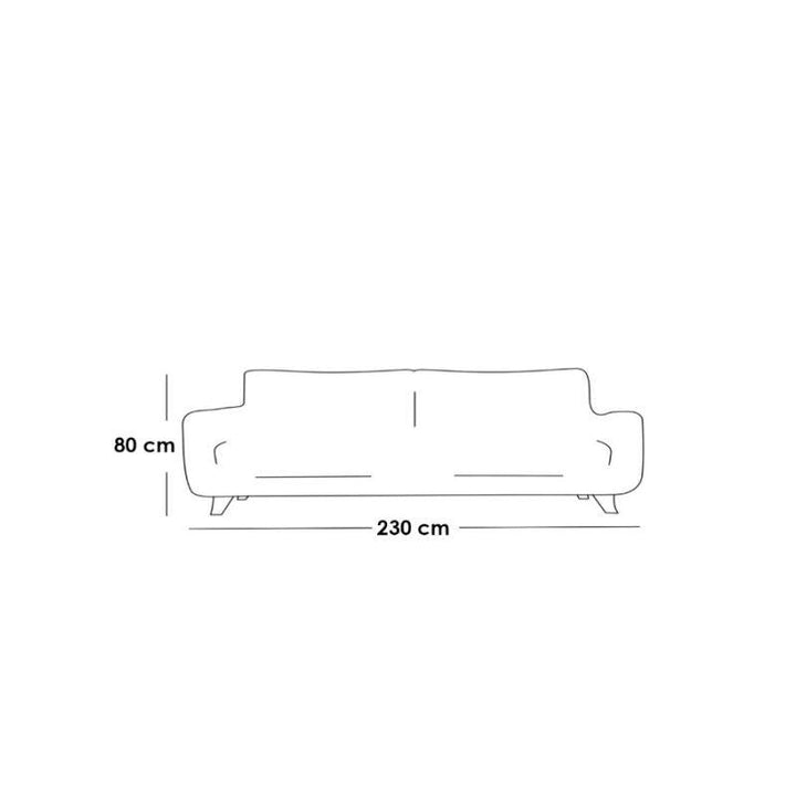 Alhome Velvet and Sweedish Wood 3 Seaters Sofa - Green - Zrafh.com - Your Destination for Baby & Mother Needs in Saudi Arabia