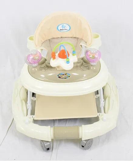 Amla Baby Walker-Bw08 -Cream - Zrafh.com - Your Destination for Baby & Mother Needs in Saudi Arabia