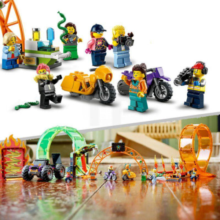 Lego Double Loop Stunt Arena - + 7 years - 6379651 - Zrafh.com - Your Destination for Baby & Mother Needs in Saudi Arabia