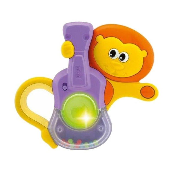 Chicco Musical Lion Toy  Rattle Orange - Zrafh.com - Your Destination for Baby & Mother Needs in Saudi Arabia