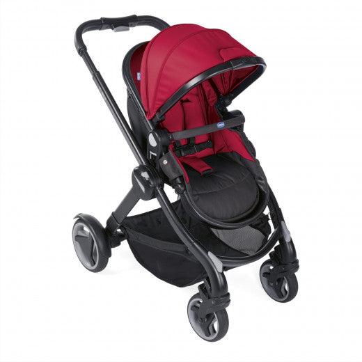 Chicco Fully Stroller Red Passion Red - Zrafh.com - Your Destination for Baby & Mother Needs in Saudi Arabia