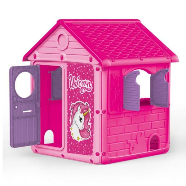 Dolu My First Unicorn House - 104x104x132 cm - Pink - Zrafh.com - Your Destination for Baby & Mother Needs in Saudi Arabia