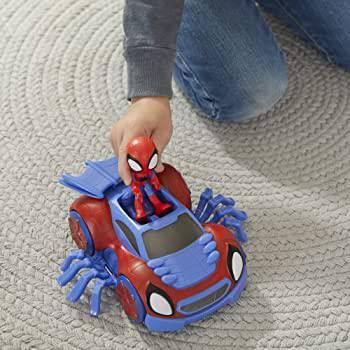 Spider-Man Marvel Spidey And His Amazing Friends Spidey Web Slinger, Role Play Toy, Fabric Web Extends And Retracts, Easy To USe, Ages 3 And Up, FrUStration Free Packaging, Multicolour, F1460 - ZRAFH