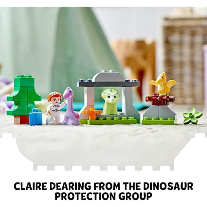 Lego Duplo Jurassic World Dinosaur Nursery - 27 Pieces - 6332166 - Zrafh.com - Your Destination for Baby & Mother Needs in Saudi Arabia