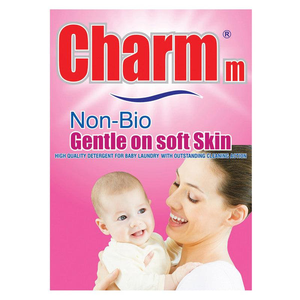 Charmm Non-Bio Detergent Powder Babies Laundry 460g -14.5 x 18.4 x 4.8 - Zrafh.com - Your Destination for Baby & Mother Needs in Saudi Arabia
