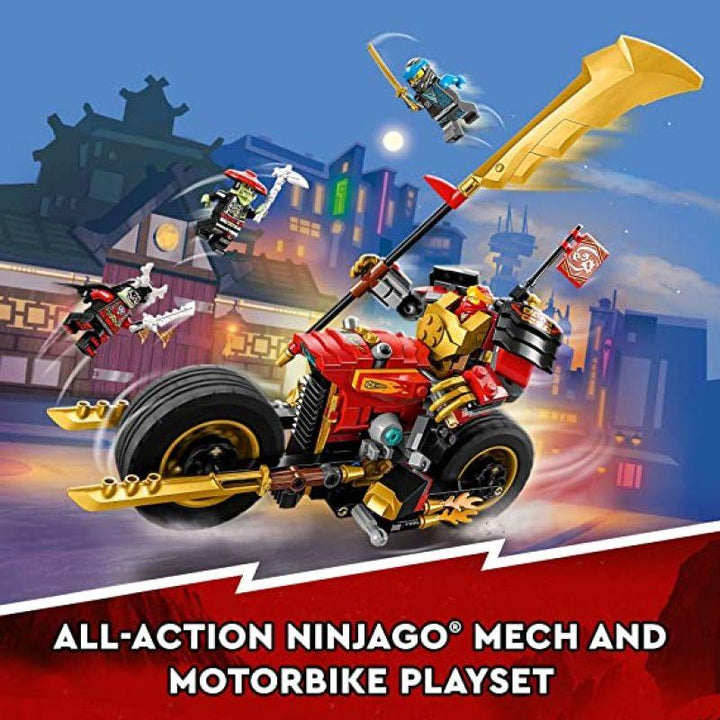 Lego Ninjago Kai's Mech Rider EVO Action Figure Toy - 312 Pieces - LEGO-6425913 - Zrafh.com - Your Destination for Baby & Mother Needs in Saudi Arabia