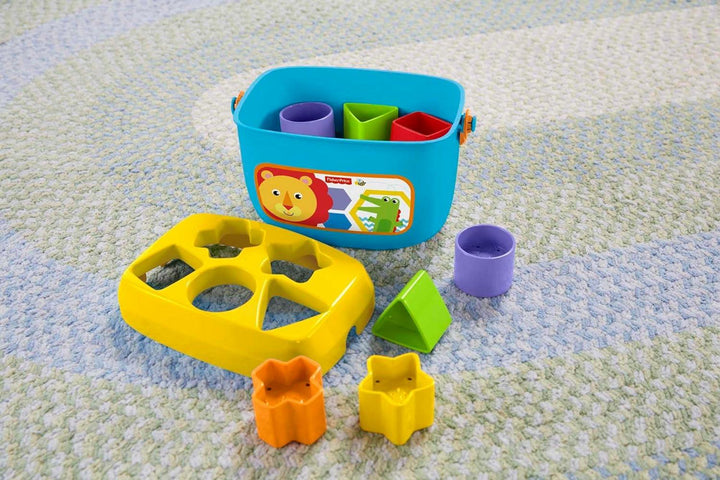 Fisher-Price Stacking Toy Baby’S First Blocks Set Of 10 Shapes For Sorting Play For Infants Ages 6+ Months - Zrafh.com - Your Destination for Baby & Mother Needs in Saudi Arabia
