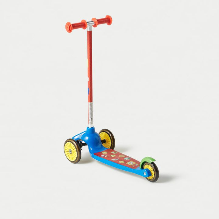 Smoby Super Mario 3 Wheel Twist Scooter For Children For 3+ Months - Zrafh.com - Your Destination for Baby & Mother Needs in Saudi Arabia