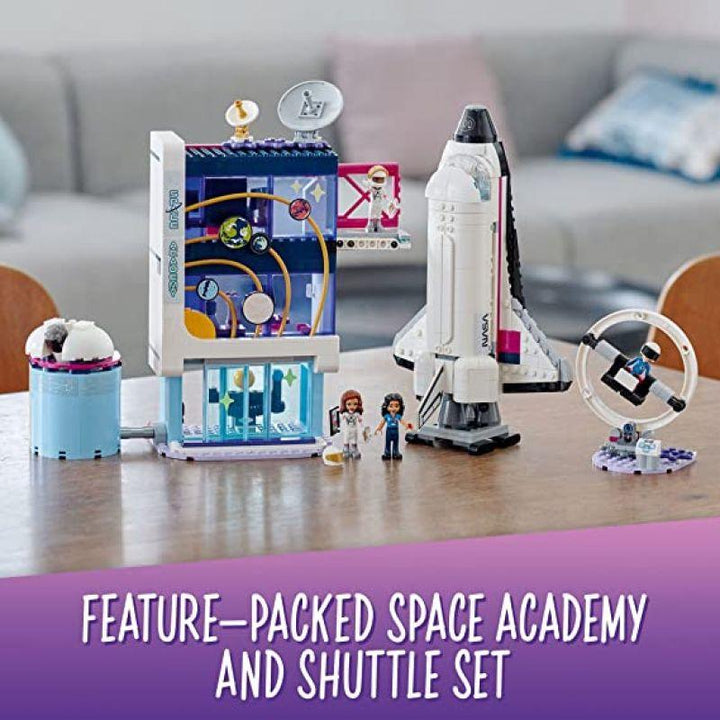 Lego Friends Olivia's Space Academy Shuttle Rocket Building Set - 757 Pieces - Zrafh.com - Your Destination for Baby & Mother Needs in Saudi Arabia