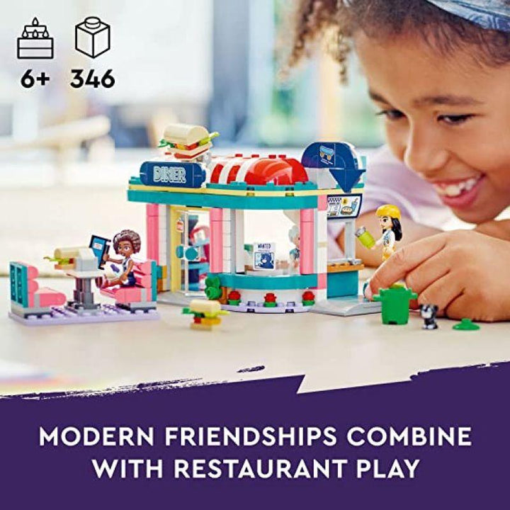 Lego Friends Heartlake Downtown Diner Playset - 346 Pieces - LEGO-6425644 - Zrafh.com - Your Destination for Baby & Mother Needs in Saudi Arabia