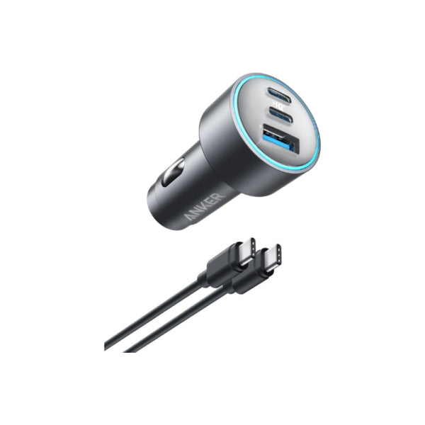 Anker 535 Car Charger 67W with USB-C Dual-Port - Black