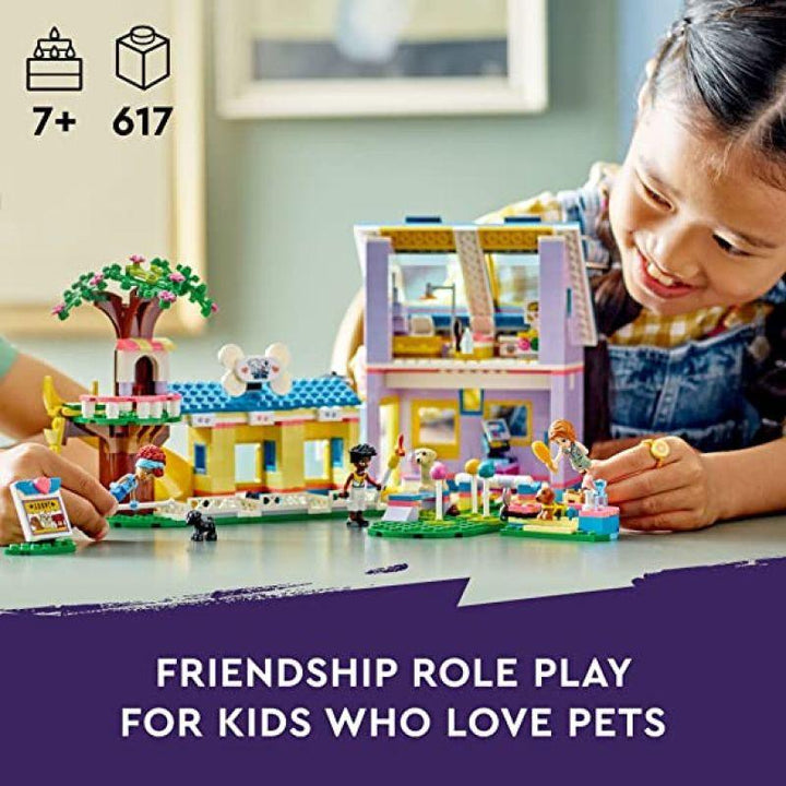 Lego Friends Dog Rescue Centre Pet Animal Playset - 617 Pieces - LEGO-6425640 - Zrafh.com - Your Destination for Baby & Mother Needs in Saudi Arabia