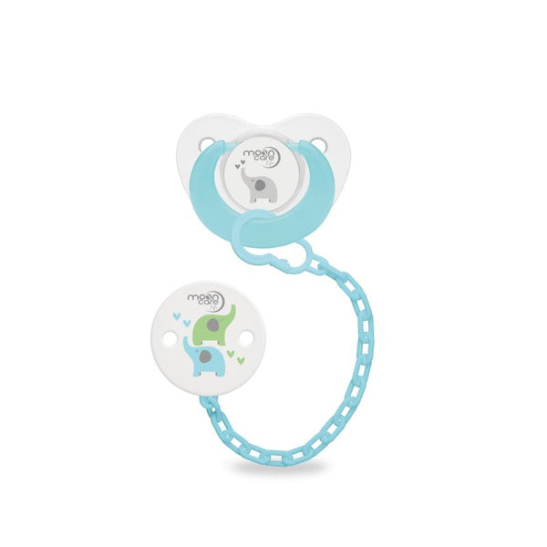 Mooncare Baby Pacifier With Chain - Zrafh.com - Your Destination for Baby & Mother Needs in Saudi Arabia