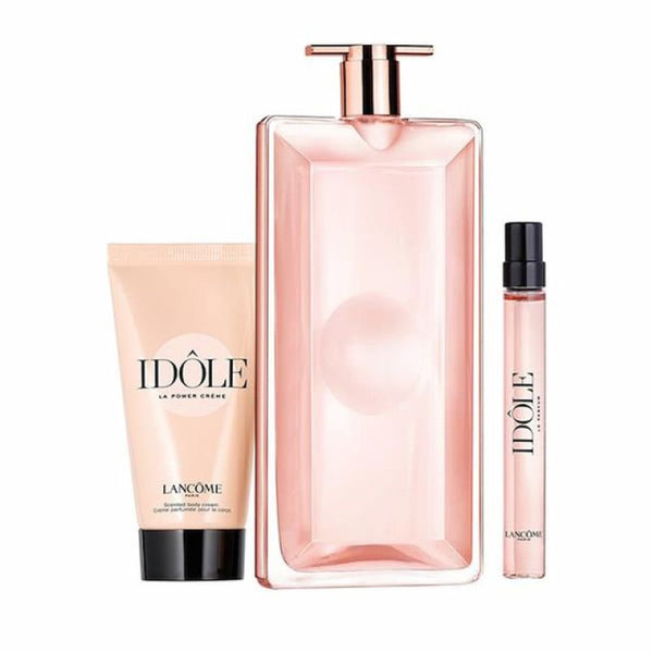 Lancome Idol Parfum set for women - 3 Pieces ( Eau De Parfum - 100 ml + Eau De Parfum - 9 ml - Body Mist - 50 ml ) - Zrafh.com - Your Destination for Baby & Mother Needs in Saudi Arabia