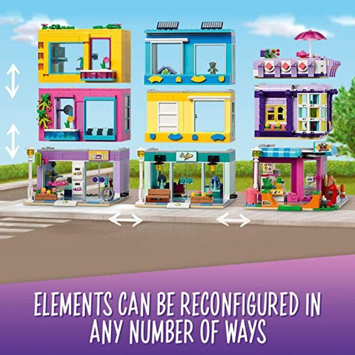 Lego Friends Main Street Building - 1682 Pieces - 6379044 - Zrafh.com - Your Destination for Baby & Mother Needs in Saudi Arabia